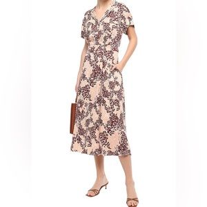 Equipment Femme Orlenna Midi Dress Size 4